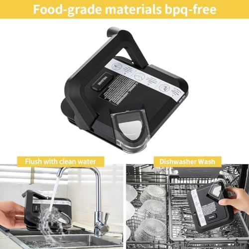 Blender Lid Replacement for Ninja 72 OZ Pitcher Locking Lid, Top Lid Cover Parts for BL642 BN701 BN751 BN801 BL610 DB751A CT610 Series,Compatible with NEW Model Pitcher with Rim Extension Only