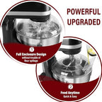 Pouring Shield for KitchenAid Stand Mixers Bowl Lift 6-7 QT Stainless Steel (Only),Safety Pouring Shield,Splatter Guard for Kitchen aid Mixer Bowl,Kitchen aid Accessories and Attachments