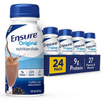 Ensure Original Coffee Latte Nutrition Shake | Meal Replacement Shake | 24 Pack