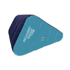 Leg Elevation Pillow by Recovery Wedge, Inflatable Wedge Pillow for Sleeping and Post-Surgical Recovery, Improve Circulation and Reduce Swelling, Speed Injury Recovery. (Large triangle)
