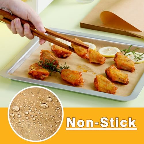 Air Fryer Paper Liners Disposable Compatible with Breville the Smart Oven Air Fryer Pro BOV900BSS, 200 PCS Parchment Paper Sheets for Baking Airfryer paper Liners Accessories for Breville