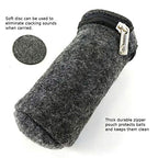Top Chi 1 lb. 1.5 Inch Solid Stainless Steel Baoding Balls with Carry Pouch. Non-Chiming Chinese Health Balls for Hand Therapy, Exercise, and Stress Relief