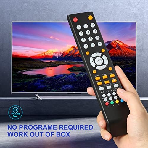 New Universal Replacement Remote Control Compatible wih All Sceptre TV LED HDTV
