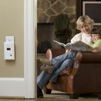 Kidde Carbon Monoxide Detector, Plug In Wall with 9-Volt Battery Backup, Digital LED Display, 4 Pack