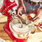 COFUN Pouring Shield for KitchenAid 4.5-5 Q Tilt-Head Stand Mixers, Fit Splash Guard for KitchenAid Mixer Bowl(Stainless Steel, Glass, Ceramic)- For Kitchen Aid Accessories and Attachments