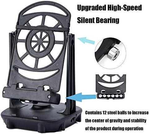 Phone Swing Step Counter Pedometer Compatible with Go Poke Ball Plus,Cellphone Accessories with USB Cable HIgh Silent Version for Walking (Supports 2 Phones Below 7.2 inches)