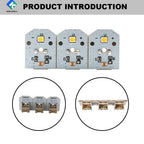 KOLEOLL WR55X11132 WR55X25754 WR55X26486 Refrigerator Led Light Compatible With GE Refrigerator (3pack)