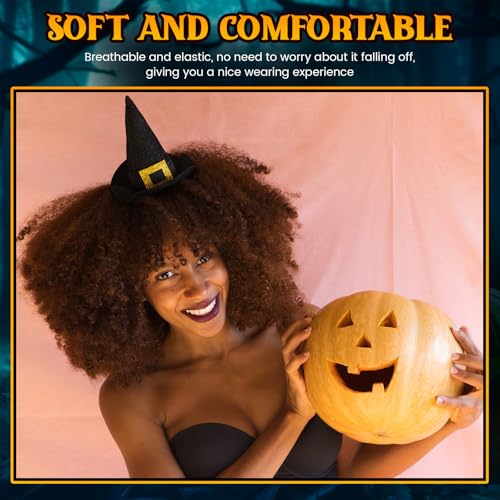 Syhood 2 Pieces Halloween Bald Cap Makeup Latex Bald Head Wig Caps Bald Hat Cosplay Costume for Adults(Dark Brown,Medium)