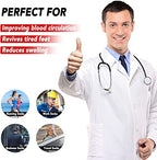 Plus Size Compression Socks for Women Men Wide Calf 15-20 mmHg Extra Large for Circulation Support Recovery