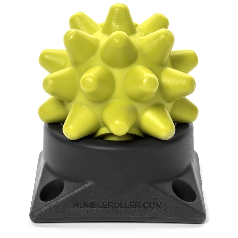 RUMBLE ROLLER RumbleRoller BXA Xtra Firm Beastie Massage Ball + Base