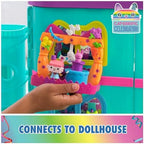 Gabby's Dollhouse, Baby Box Talent Show Balcony Playset, 8-Pcs with Toy Figures, Doll House Accessories & Sensory Play, Kids Toys for Girls & Boys 3+