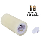 antizer Flameless Candles Led Candles Pack of 9 (H 4" 5" 6" 7" 8" 9" x D 2.2") Real Wax Battery Candles with Remote Timer for Home Fireplace Decor Wedding Festival Decor (Ivory 9 Pack)