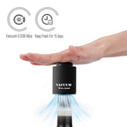[2 PACK]Wine Bottle Stoppers,Real Vacuum Wine Stoppers,Reusable Wine Preserver,Wine Corks Keep Fresh,Best Gifts for Wine Lovers for christmas gifts.