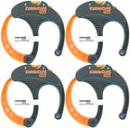 Cable Cuff PRO (4 Pack: 4x Large 3 Inch Diameter) Adjustable, Reusable, Cable Tie Replacements for Extension Cords or Electronics
