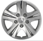 Custom Accessories 96411 GT-5 Silver 15" Wheel Cover, Pack of 4
