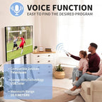 BN59-01391A Solar Voice Remote Replacement for Samsung Frame TV Remote with Bluetooth Rechargeable Solar Cell, for Samsung 2021-2023 Smart TVs Ultra HD 4K 8K Neo QLED UHD, 4 Shortcut Buttons, White