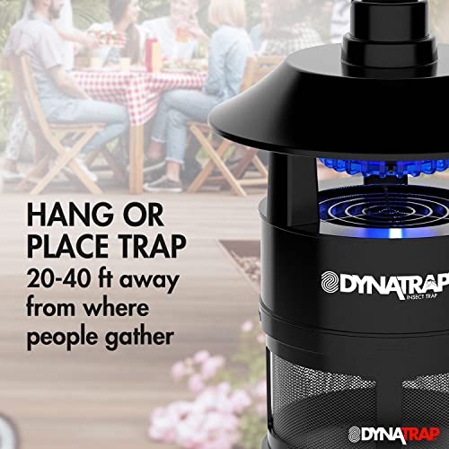 DynaTrap DT160-TUNSR Mosquito & Flying Insect Trap – Kills Mosquitoes, Flies, Gnats, Wasps, & Other Flying Insects – Protects up to 1/4 Acre