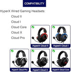 Cloud II Hinge Clamps - Replacement Hinge Side Buckles Parts for HyperX Cloud 2 / Cloud I/Cloud X/Cloud Pro/Cloud Core Wired Gaming Headsets (Right + Lift)