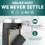 GermGuardian Filter B HEPA Pure Genuine Air Purifier Replacement Filter, Removes 99.97% of Pollutants for AC4825, AC4300, AC4900, AC4825DLX, AC4850, CDAP4500, AP2200, Black/Yellow, FLT4825