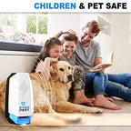 Ultrasonic Pest Repeller Plug in 2 Pack- Electronic Insect Control Defender - Roach Bed Bug Mouse Rodent Mosquito - Indoor Reject Repellent - for Cockroach Ants Mice Fly Rat Bedbug