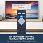 NH800UP BT800 Replacement Voice Assistance Remote Control for Philips Android ＆ Google Smart TV 43PFL5604/F7 43PFL5704/F7 50PFL5604/F7 50PFL5704/F7 55PFL5604/F7 55PFL5704/F7 65PFL5504/F7 65PFL5604/F7