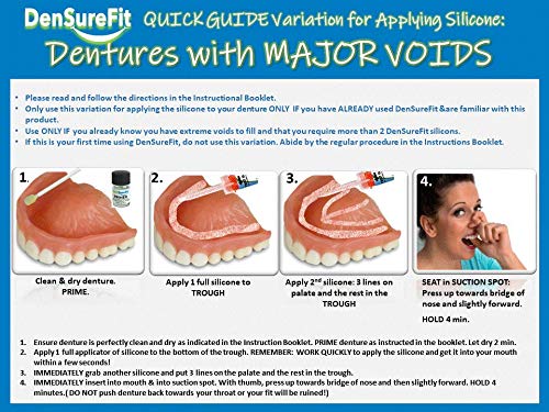 DENSUREFIT Upper Denture Reline Kit
