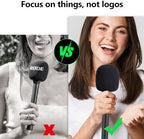 Microphone Cover Foam Compatible with Rode Wireless Go II/PRO Suitable for Interview Go Handheld Adaptor, Replacement Rode Pop Filter to Blocks Out Plosives by YOUSHARES