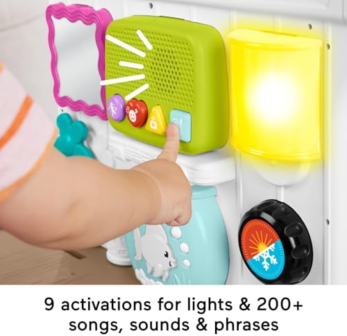 Fisher-Price Baby Learning Toy Laugh & Learn Ultimate Playhouse with Smart Stages & 9 Pretend Play Accessories, Infants & Toddlers Ages 6+ Months