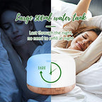 ASAKUKI Essential Oil Diffuser with Essential Oils Set, 500ml Aromatherapy Diffuser - 14 LED Colors & Auto Shut-Off, Top 6 Essential Oils - Lavender Eucalyptus Tea Tree Orange Peppermint Lemongrass