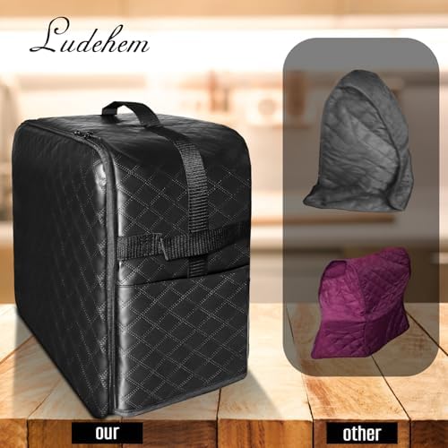Stand Mixer Bag with Cord Organizers Compatible with KitchenAid Mixer 4.5-5 Quart with Pockets for Kitchen Aid Accessories and Attachments