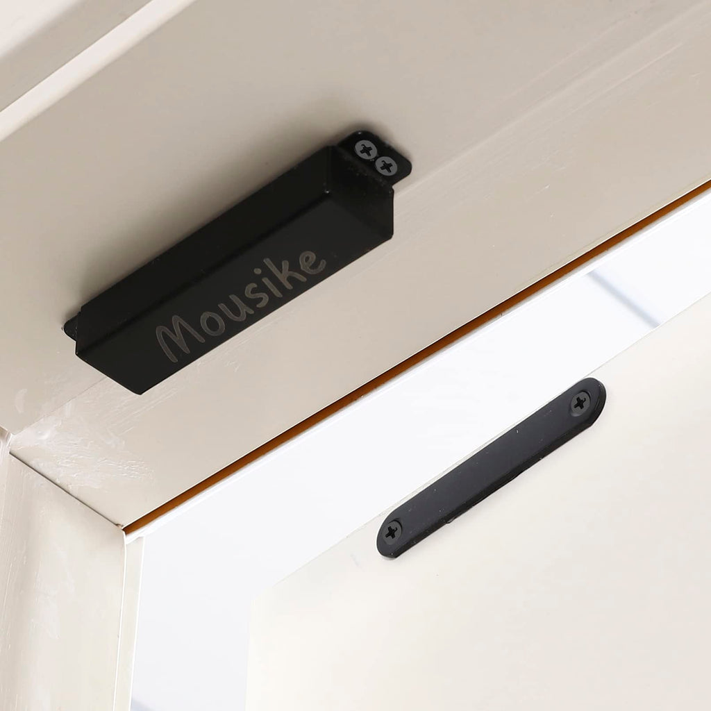 Mousike Magnetic Door Catch Heavy Duty 90lb Door Magnets with Strong Magnetic for Kitchen Cupboard Wardrobe Closet Cabinet Door Drawer Latch