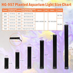hygger Auto On Off LED Aquarium Light Extendable 12-17 Inches 7 Colors Sunrise Sunset Full Spectrum Light Fixture for Freshwater Planted Tank Build in Timer