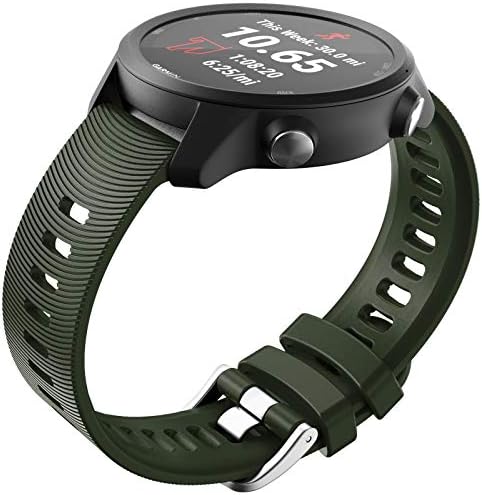NotoCity Replacement Bands for Garmin Forerunner 245/55, Galaxy Watch 5/4, Vivoactive 3/5 - 20mm, Multiple Colors