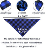 STMK Cat Birthday Party Supplies - Hat, Bandana, Bow Tie, Collar, Banner, Garland, Meow Letter Balloons, Kitten Outfits