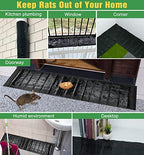 6 Pack Sticky Mouse Trap, Super Large 47.2 * 11'' Glue Traps for Mice and Rats Traps Indoor for Home, Rodent Snakes Spiders Roaches