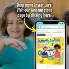 Insect Lore Butterfly Garden Kit, Painted Lady Butterfly Kit with Voucher for Live Caterpillars, Butterfly Habitat, STEM Journal & More