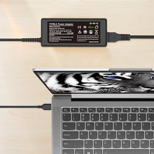 Universal Chromebook Charger USB C for Hp 65W 45W USB-C Laptop Charger,Replacement for Lenovo Thinkpad/Yoga,Dell Chromebook 3100,Latitude 5420,Asus,Samsung,Acer,Google Series (65w Laptop Charger)