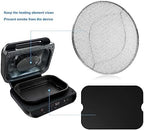 Replacement Splatter Shield and 3PCS Grill Mat for Ninja Foodi FG551 Air Fryer,Stainless Steel Splatter Screen Accessories for Ninja Foodi Smart XL 6-in-1 Indoor Grill