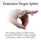LMB Spring Finger Extension Splint, Assists in Extending PIP Joint With A Slight Extension Effect on the MP Joint, Size AA