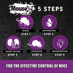 MouseX Bait Pellets, All-Natural Poison Free Humane Rat And Mouse Rodenticide Pellets, 1 lb. Bag - EcoClear Products
