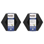 RatX EcoClear Products 620301-3D, Rodent Station, Plastic, Small Size Suitable for Mice Weatherproof Rat/Mouse Bait Box, Multi (Pack of 2)