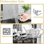Dishwasher Safe Whisk Attachment for KitchenAid 4.5 5 Qt Tilt-Head Stand Mixer, Stainless Steel 6 Wire Whip Fits Kitchen Aid Stand Mixer Accessories Attachments Replacement Parts