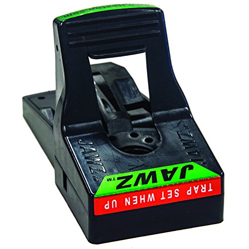 JT Eaton 410BULK Jawz Plastic Rat Trap, for Solid or Liquid Bait (Pack of 12)