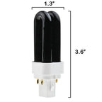 Replacement for Dynatrap 41050 | Light Bulbs for DT1050 | 1/2 Acre, Black Light - 3 Pack