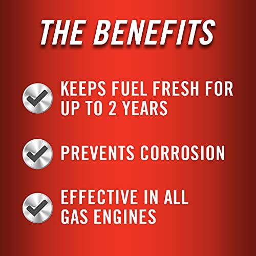 STA-BIL Storage Fuel Stabilizer | Keeps Fuel Fresh for 24 Months, Prevents Corrosion, Gasoline Treatment Fuel Additive that Protects Fuel System, Gas Stabilizer for Fuel Storage, 32 oz.