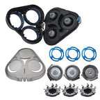 S6000 Replacement Complete Head Assembly for Philips Norelco Mens Cordless Wet Dry Electric Shaver SH50 5000 6000 S6011 S6015 S6840 S6550 S6580