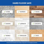 O-Cedar Hardwood Floor 'N More 3-Action Flip Mop Head Replacement | Machine Washable | Reusable | Microfiber Refill | Removes 99% of Bacteria