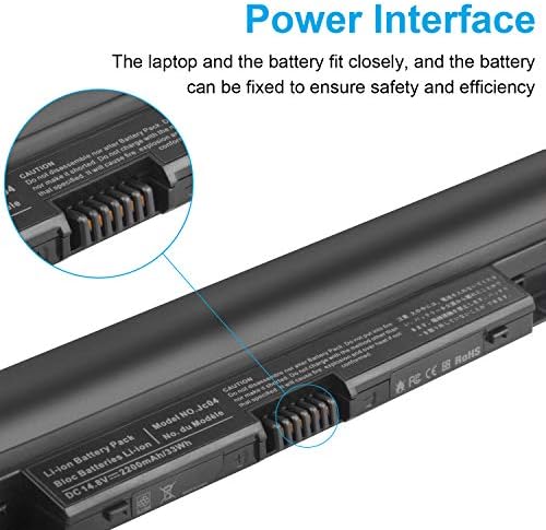 TREE.NB JC04 919700-850 Laptop Battery for HP Spare 919681-221 JC03 Replacement Hp Battery 15-BS289wm 15-BS015DX 15-BS113DX 15-BS115DX 15-BS060WM 15-BS070WM-High Performance [2200mAh/14.8v]