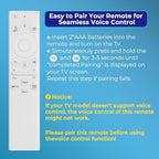 Replacement for Samsung Frame tv Remote, for 2019-2024 Samsung Frame Remote, Samsung Remote Control for Smart TV with Voice Function. for Crystal QLED QLED 4K 8K Frame TV.(No Solar).