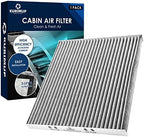 Premium Cabin Air Filter with Activated Carbon,Replacement for CF11819(CP819), Fit for Hyundai Sonata/Azera/Santa Fe, Kia Cadenza/Optima/Sedona, GMC Terrain, Chevrolet Equinox